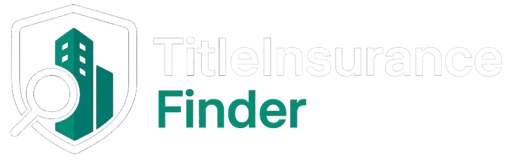 title insurance finder white logo